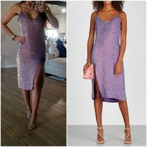 Retrofete Denisa Lavender Dress